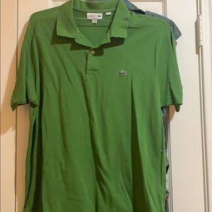 Lacoste Green Polo Men’s Size XL